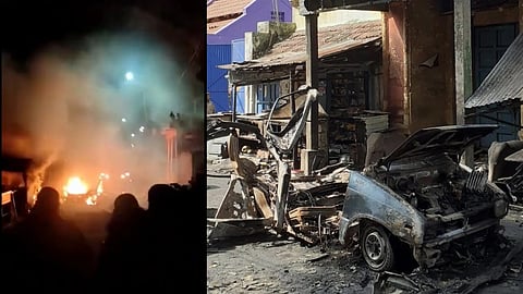 Visuals from the spot