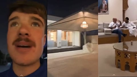 Screengrab from the video