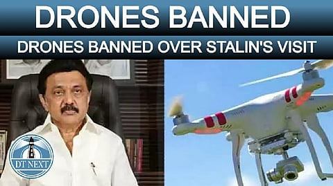 Drones banned over Stalin's visit