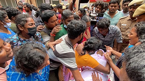 Footballer Priya, who died on Tuesday morning