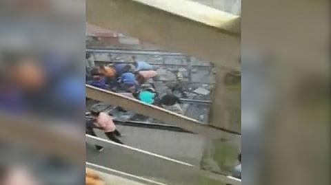 Visuals from the spot