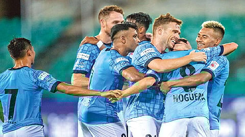 Mumbai City FC was too good on the night.