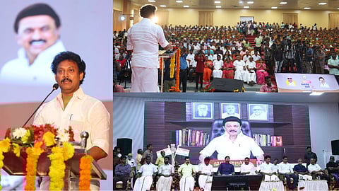 CM Stalin inaugurated Porunai Literary Festival on Saturday.