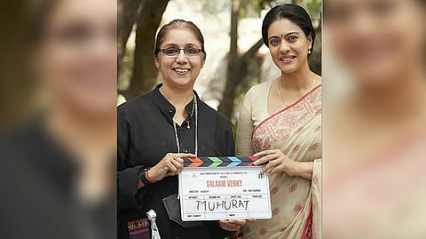 Kajol with Revathy