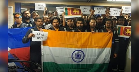 Families of 16 Indian sailors aboard the tanker, including three from Tamil Nadu