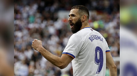 French striker Karim Benzema