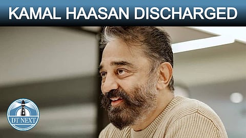 Kamal Haasan discharged from hospital