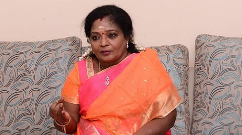 Lt Governor of Puducherry and Governor of Telangana Tamilisai Soundararajan