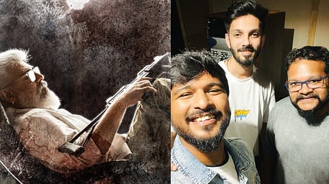 Thinuvu poster; Ghibran, Anirudh & Vaisagh