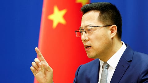 Chinese Foreign Ministry spokesperson Zhao Lijian
