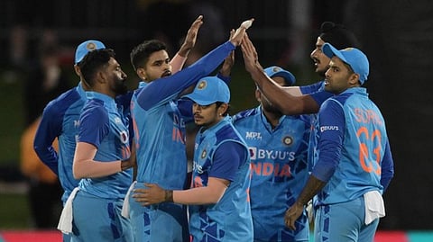 India bowlers produced a brilliant show to bowl out New Zealand for 160 after the hosts decided to bat.