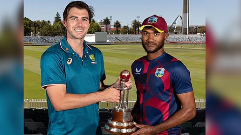Australia and West Indies captains