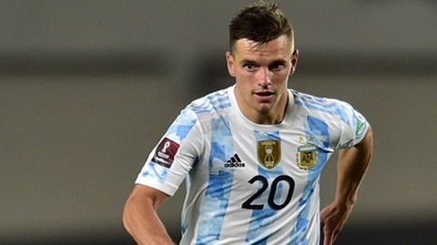 Argentina midfielder Giovani Lo Celso