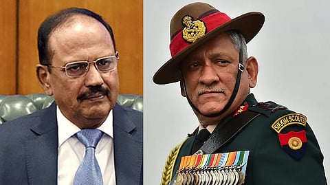 NSA Ajit Doval; late CDS Gen Bipin Rawat