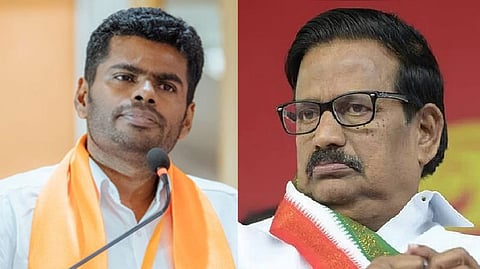 K Annamalai; TNCC president K S Alagiri