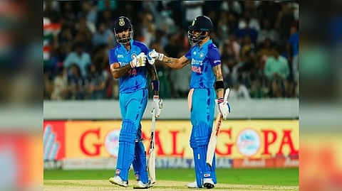 Suryakumar Yadav and Virat Kohli