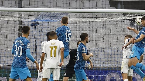 Hojbjerg sends Spurs into last-16