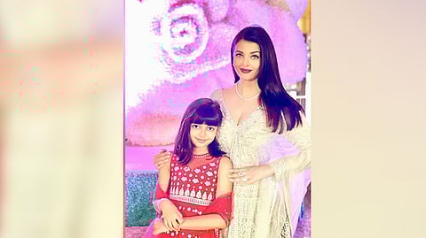 Aishwarya Rai with her daughter Aaradhya