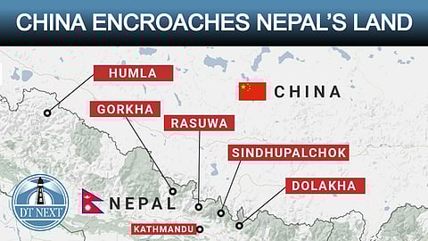 China encroaches Nepal's land