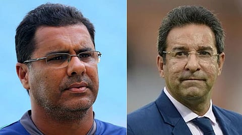 Waqar Younis and Wasim Akram