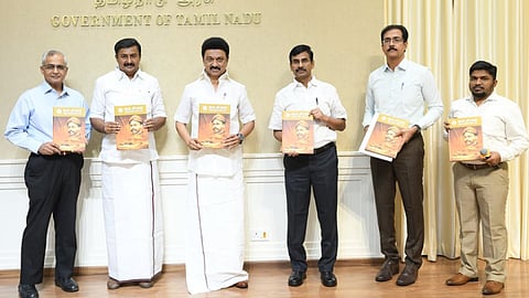 MK Stalin released a book to celebrate the 150 years of legendary freedom fighter VO Chidambaranar