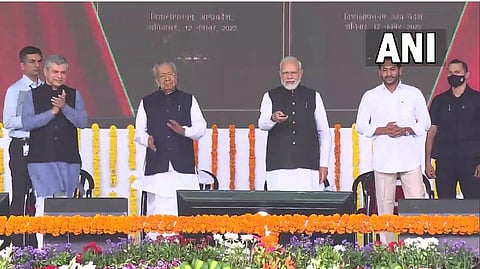 PM Modi launches infra projects worth Rs 15,233 cr in AP