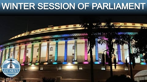 Winter session of Parliament  from Dec 7