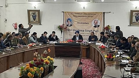 Union Minister Hardeep S Puri