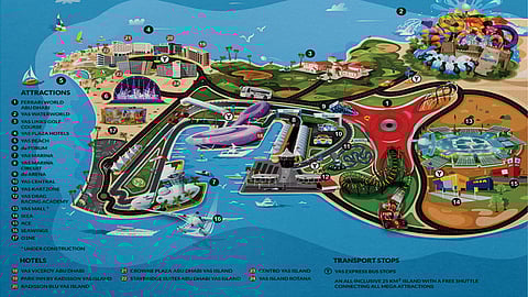 Yas Island announces offerings and performances during 2022 Formula 1