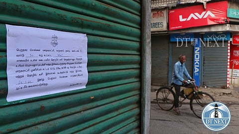 At least 17 shops at a complex near Nehru stadium were also closed for non-payment of rent for the past three years.
