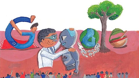 Shlok Mukherjee's Google Doodle
