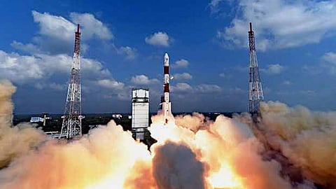The 25.30-hour countdown for the 56th flight of the Polar Satellite Launch Vehicle (PSLV), in its extended version (PSLV-XL)