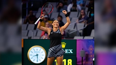 French tennis player Caroline Garcia