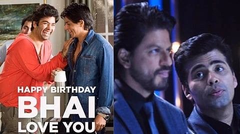 Shah Rukh with Karan