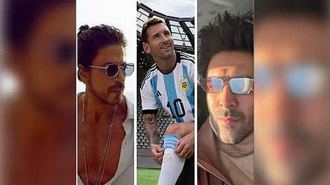 Shahrukh Khan, Messi, Kartik Aryan