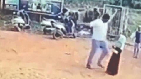 Screengrab from the video