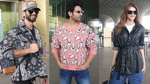 Shahid Kapoor, Kartik Aaryan and Kriti Sanon
