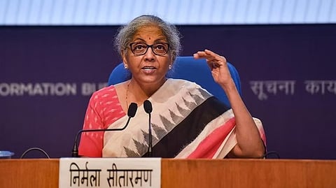 Finance Minister Nirmala Sitharaman