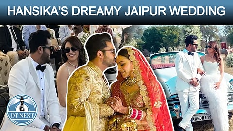 Actress Hansika Motwani's dreamy Jaipur wedding
