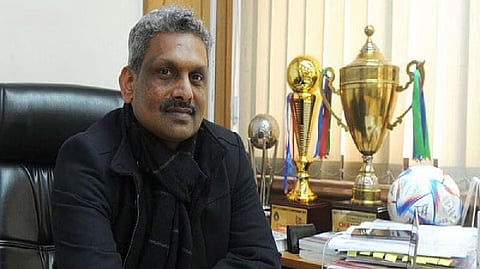 AIFF Secretary General Shaji Prabhakaran