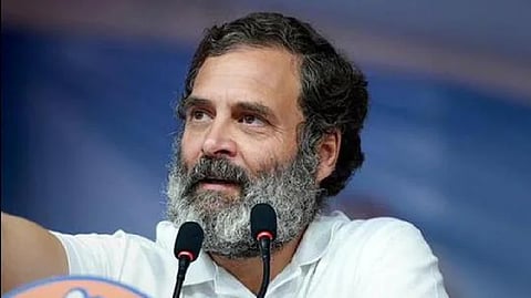 Congress leader Rahul Gandhi