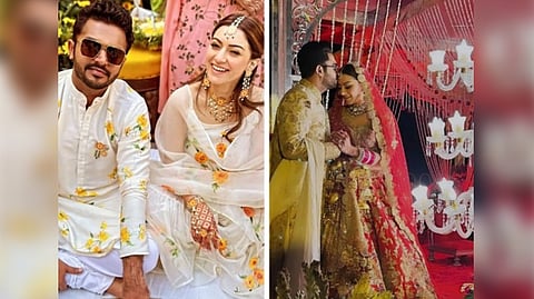 Hansika Motwani with beau Sohael Kathuriya