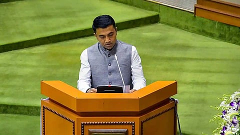 Goa Chief Minister Pramod Sawant