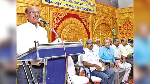 Tamil Nadu Retired Police Personnel Welfare Association meeting on Saturday
