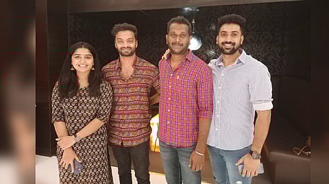 (L-R) Gouri G Kishan,  Vinoth Kishan, Jagan Vijaya and Sachin Mani