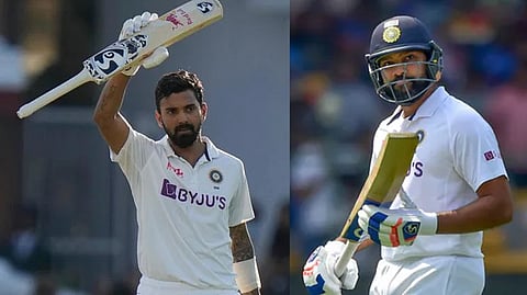 KL Rahul; Rohit Sharma