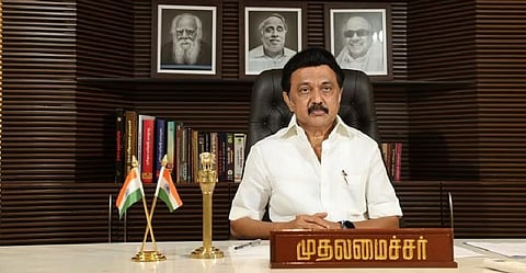 Chief minister M K Stalin