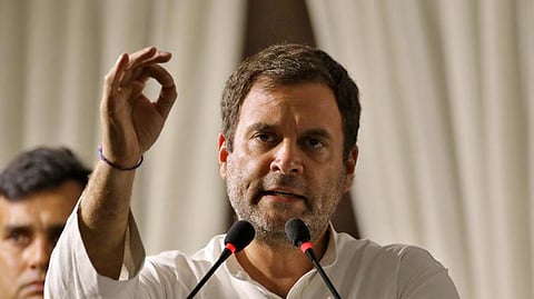 Congress leader Rahul Gandhi