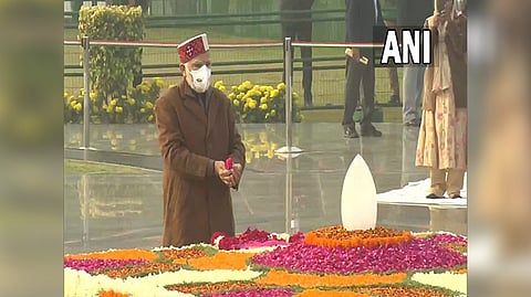 PM Modi paying tribute to Atal Bihari Vajpayee