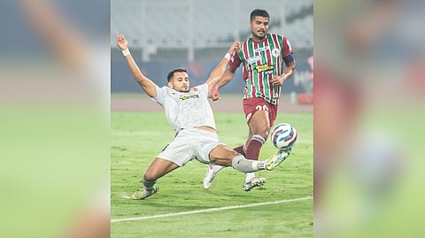 Action from the game